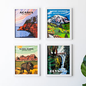 National Park Mini Posters