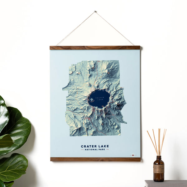 Crater Lake National Park Map