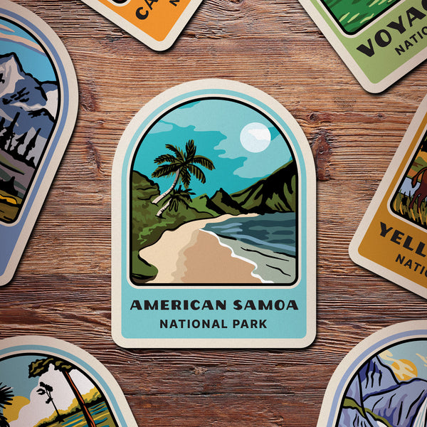 American Samoa National Park Sticker
