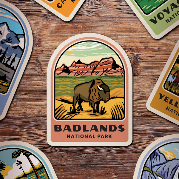 Badlands National Park Sticker