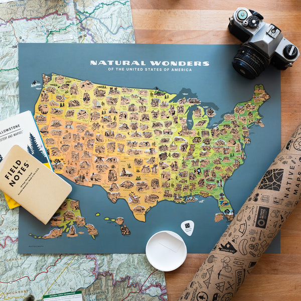Natural Wonders Scratch-Off