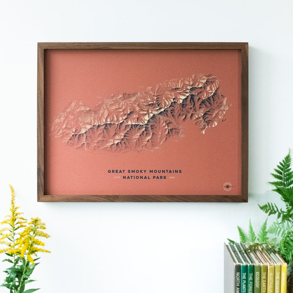 Great Smoky Mountains National Park Screenprint
