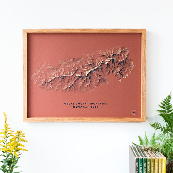 Great Smoky Mountains National Park Screenprint