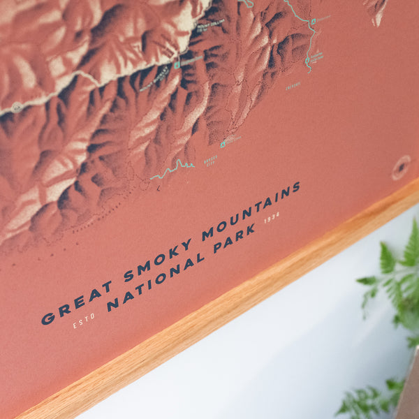 Great Smoky Mountains National Park Screenprint