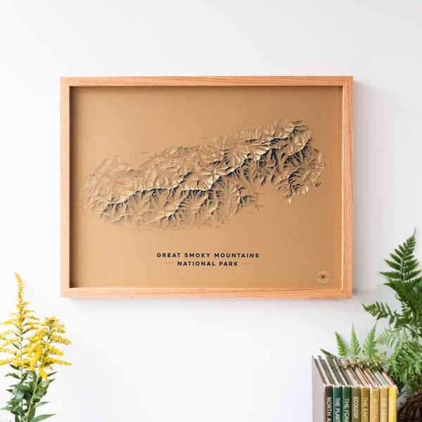Great Smoky Mountains National Park Screenprint