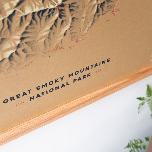 Great Smoky Mountains National Park Screenprint