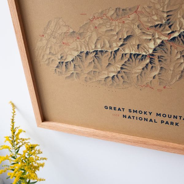 Great Smoky Mountains National Park Screenprint