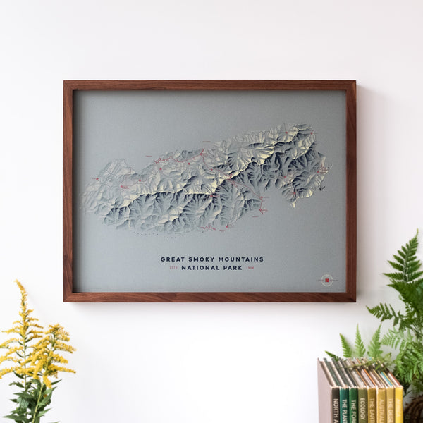 Great Smoky Mountains National Park Screenprint