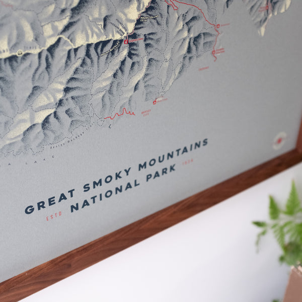 Great Smoky Mountains National Park Screenprint