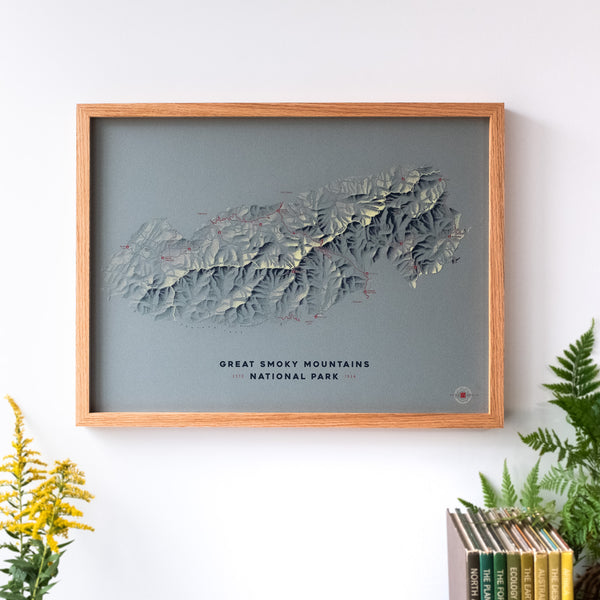 Great Smoky Mountains National Park Screenprint
