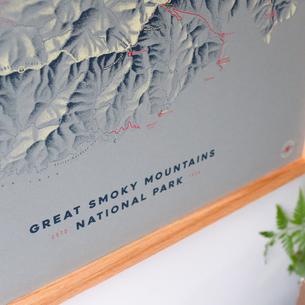 Great Smoky Mountains National Park Screenprint