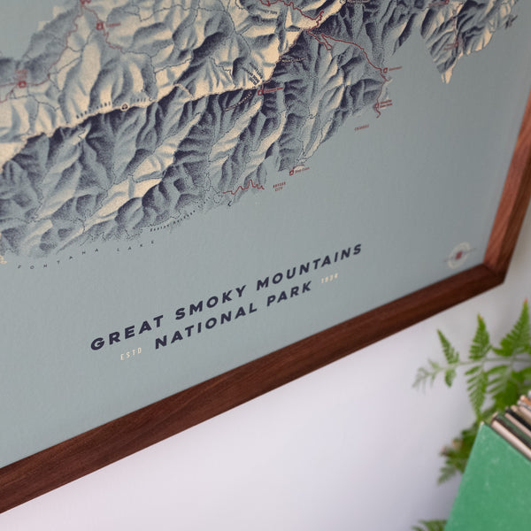Great Smoky Mountains National Park Screenprint