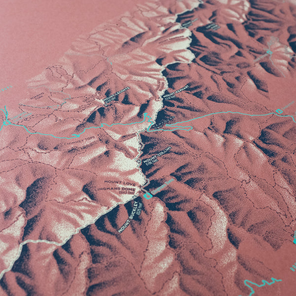 Great Smoky Mountains National Park Screenprint