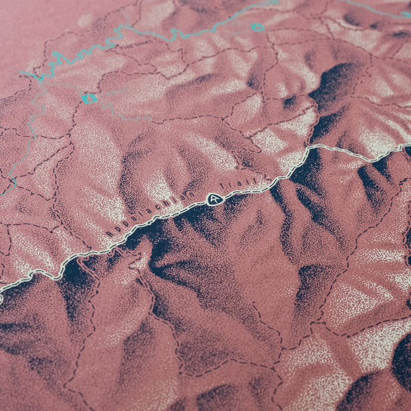 Great Smoky Mountains National Park Screenprint