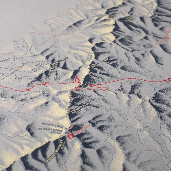 Great Smoky Mountains National Park Screenprint