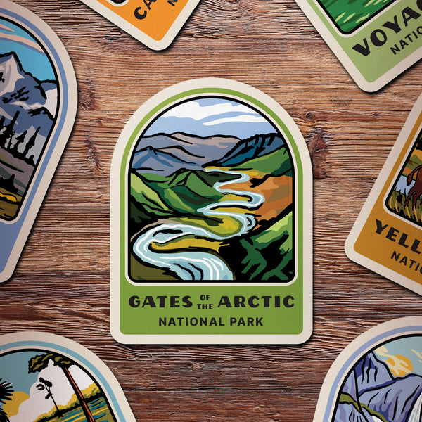 Gates of the Arctic National Park Sticker