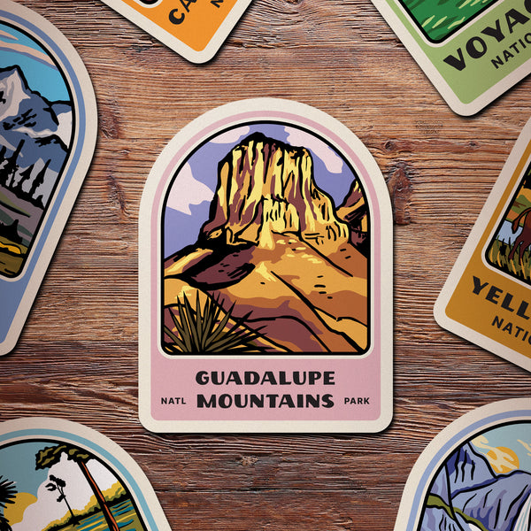 Guadalupe Mountain National Park Sticker