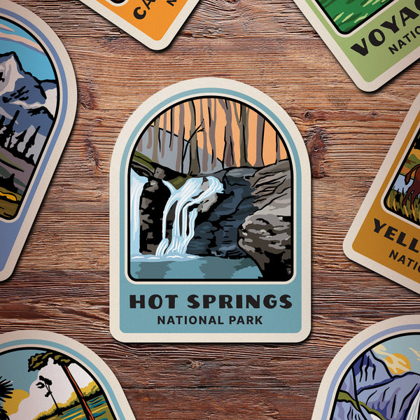 Hot Springs National Park Sticker