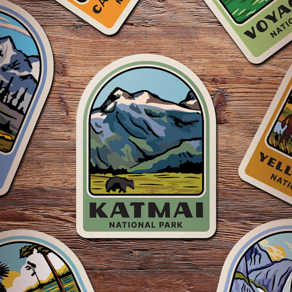 Katmai National Park Sticker