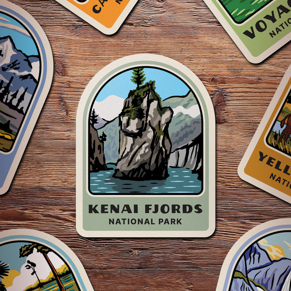 Kenai Fjords National Park Sticker