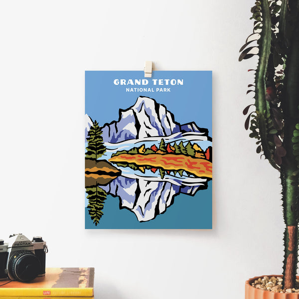 Grand Teton National Park Poster