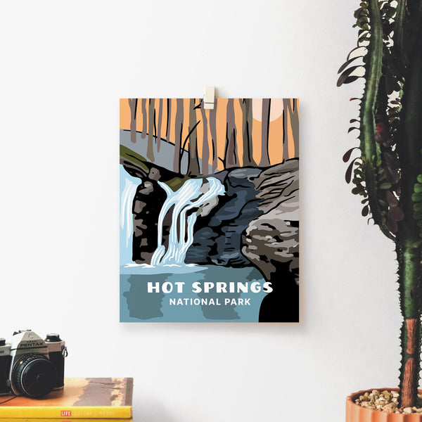 Hot Springs National Park Poster