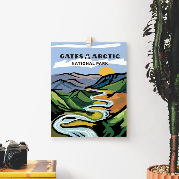 Gates of the Arctic National Park Poster
