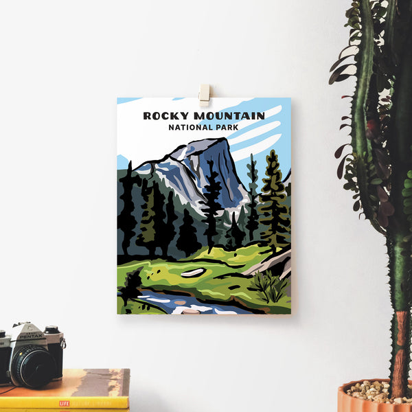 Rocky Mountain National Park Poster