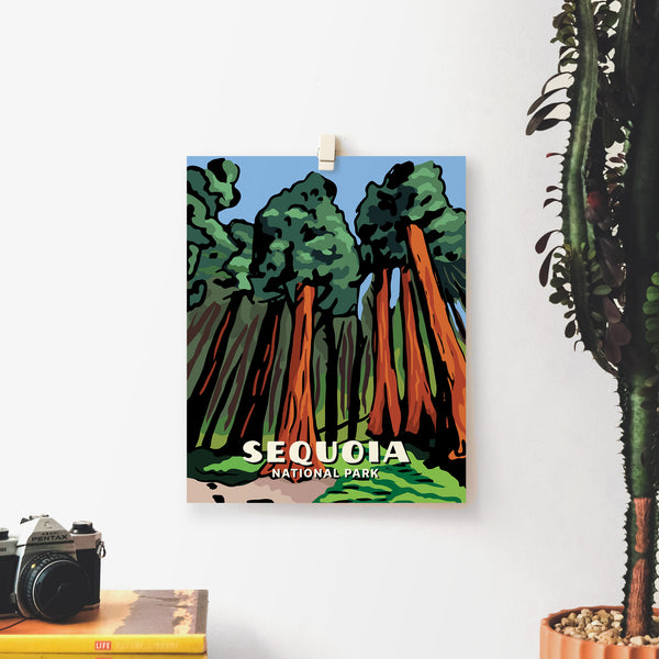 Sequoia National Park Poster