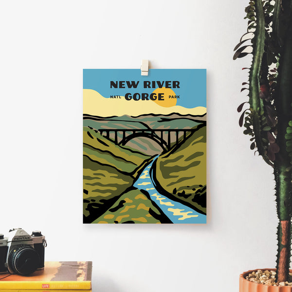 New River Gorge National Park Poster