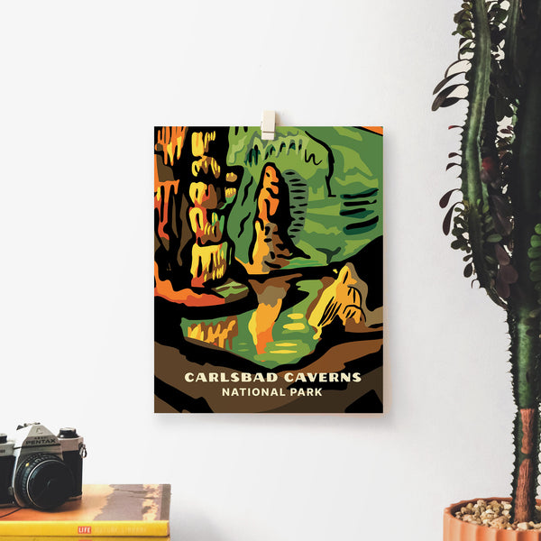 Carlsbad Caverns National Park Poster