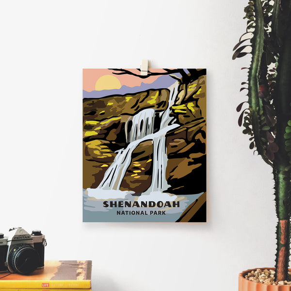 Shenandoah National Park Poster
