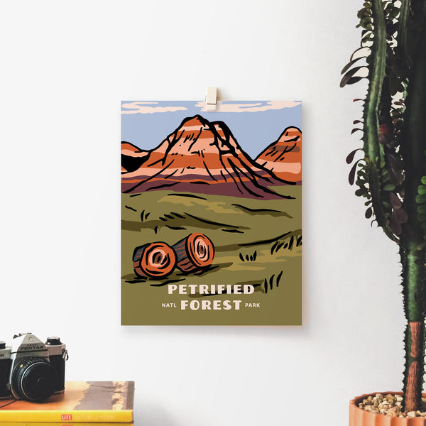 Petrified Forest National Park Poster