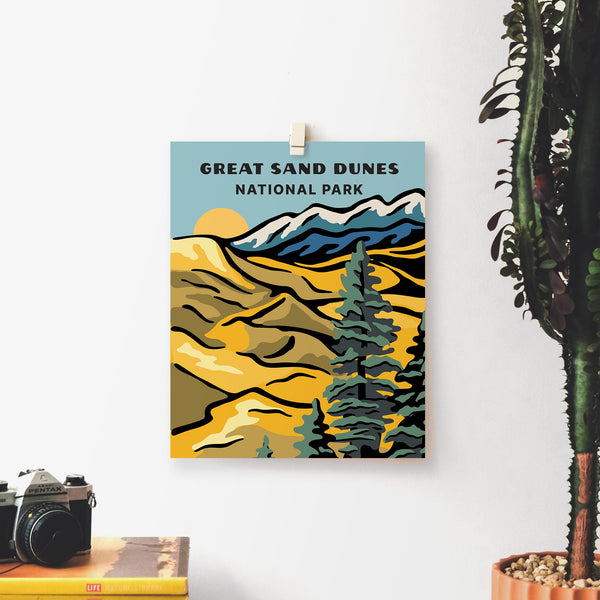 Great Sand Dunes National Park Poster