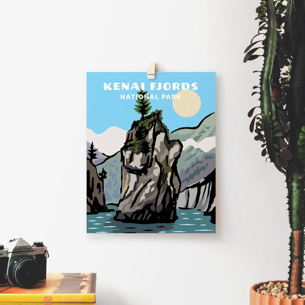 Kenai Fjords National Park Poster