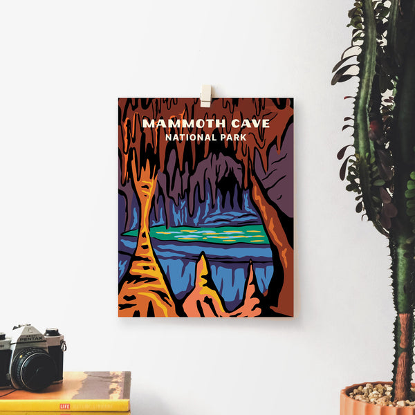 Mammoth Cave National Park Poster