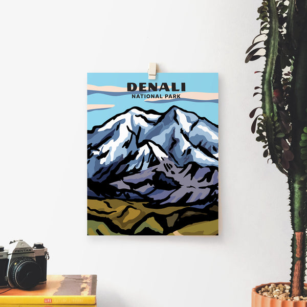 Denali National Park Poster