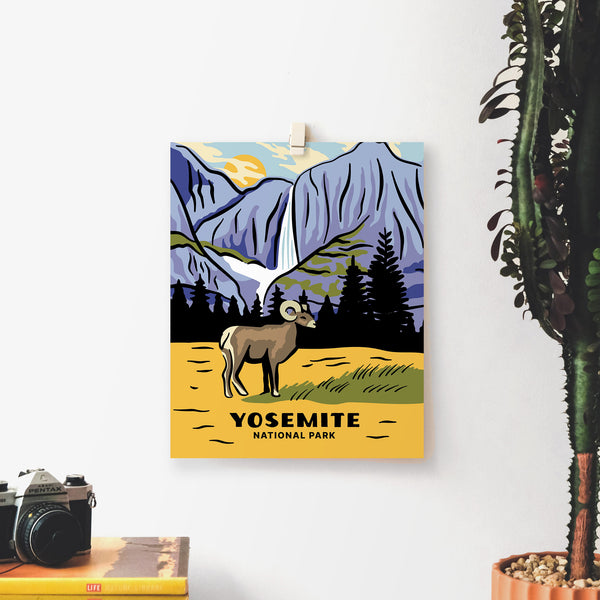 Yosemite National Park Poster