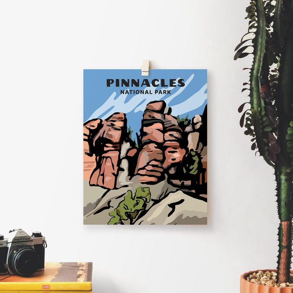 Pinnacles National Park Poster