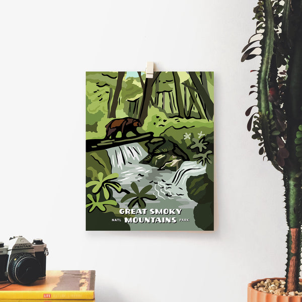 Great Smoky Mountains National Park Poster