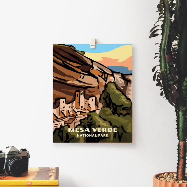 Mesa Verde National Park Poster