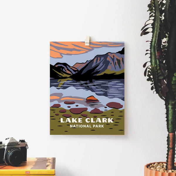 Lake Clark National Park Poster