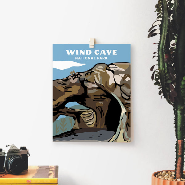 Wind Cave National Park Poster