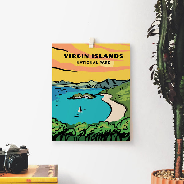 Virgin Islands National Park Poster
