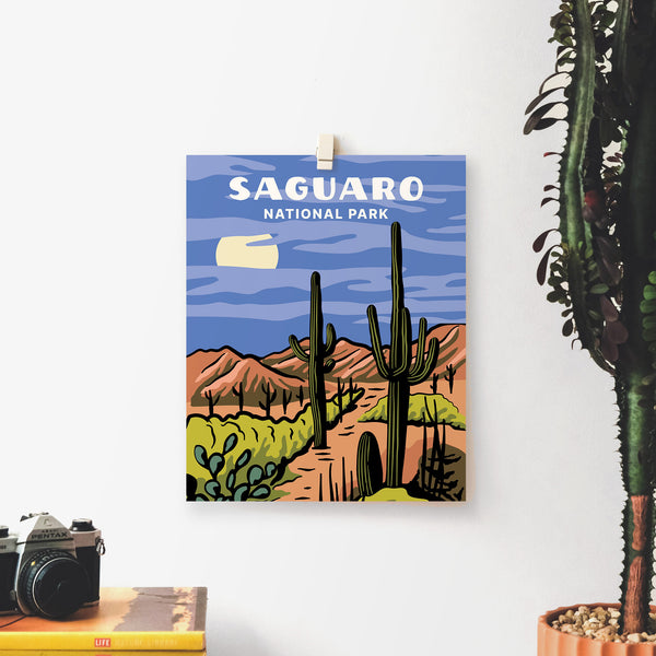 Saguaro National Park Poster