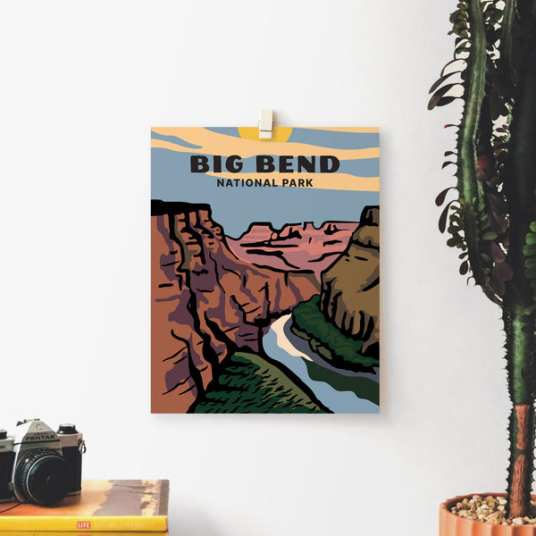 Big Bend National Park Poster