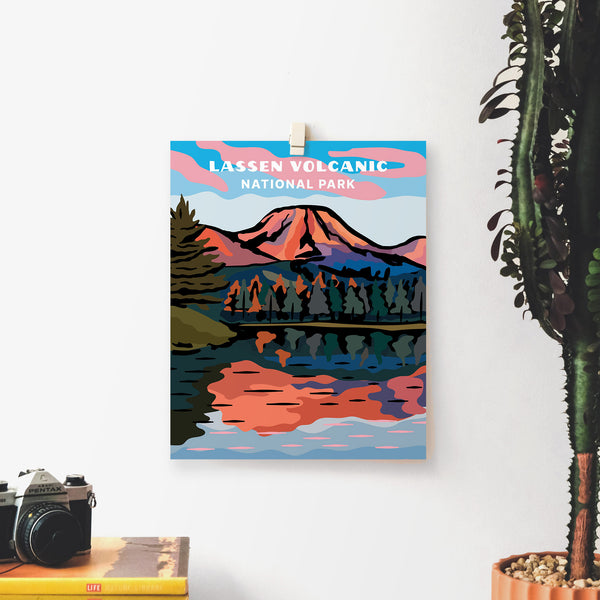 Lassen Volcanic National Park Poster