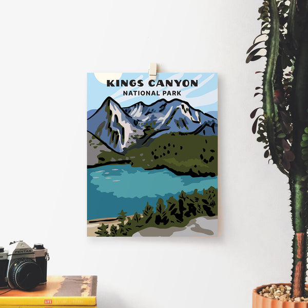 Kings Canyon National Park Poster