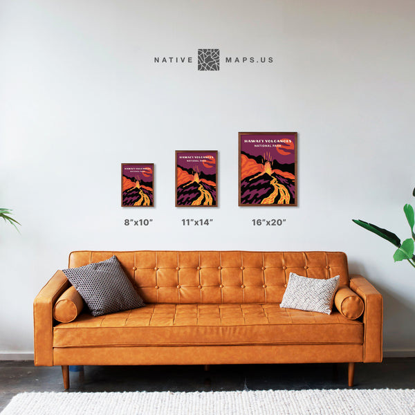 Hawai'i Volcanoes National Park Poster