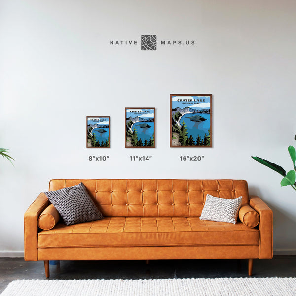 Crater Lake National Park Poster